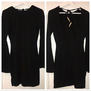 For Love & Lemons Black Cut-Back dress